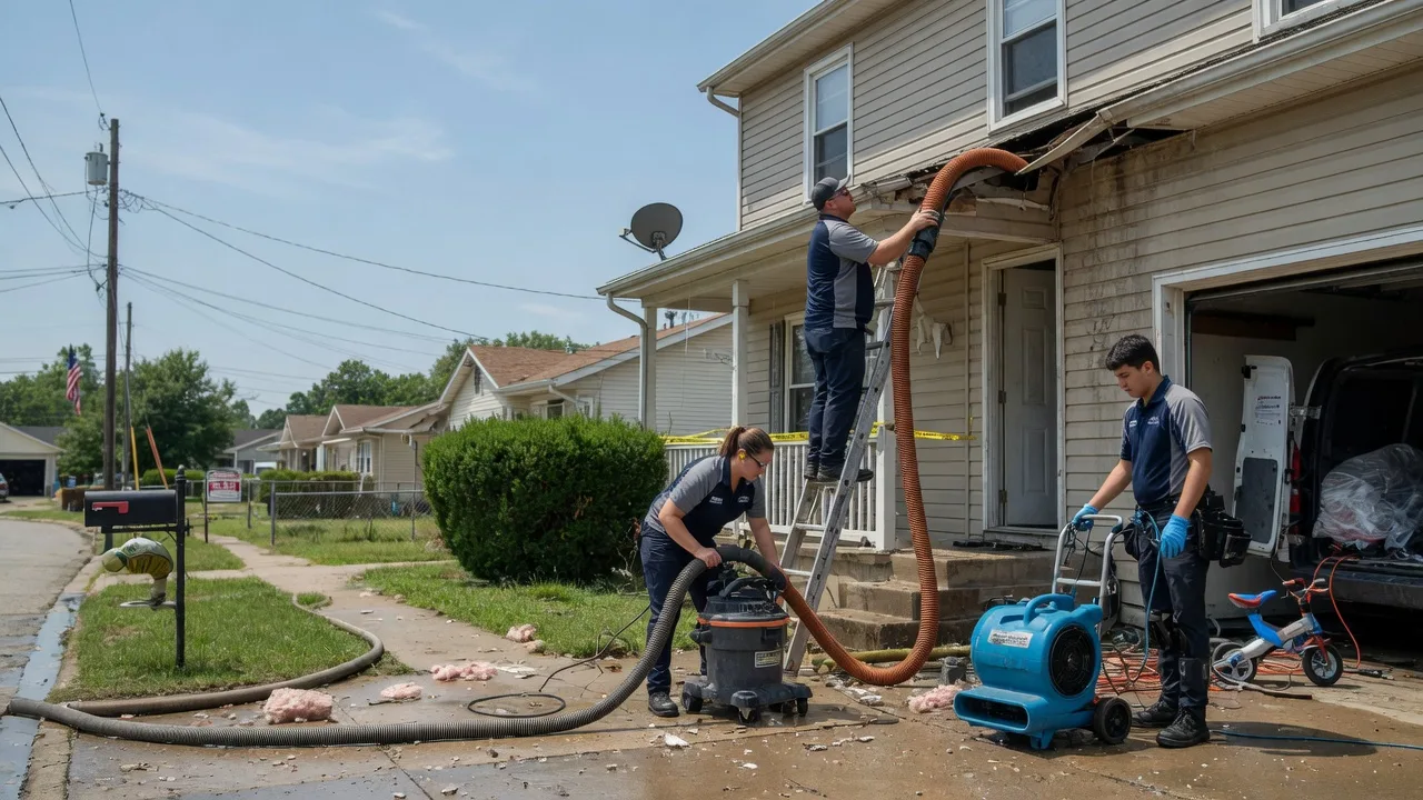 Water Damage Restoration in Levant, KS near me